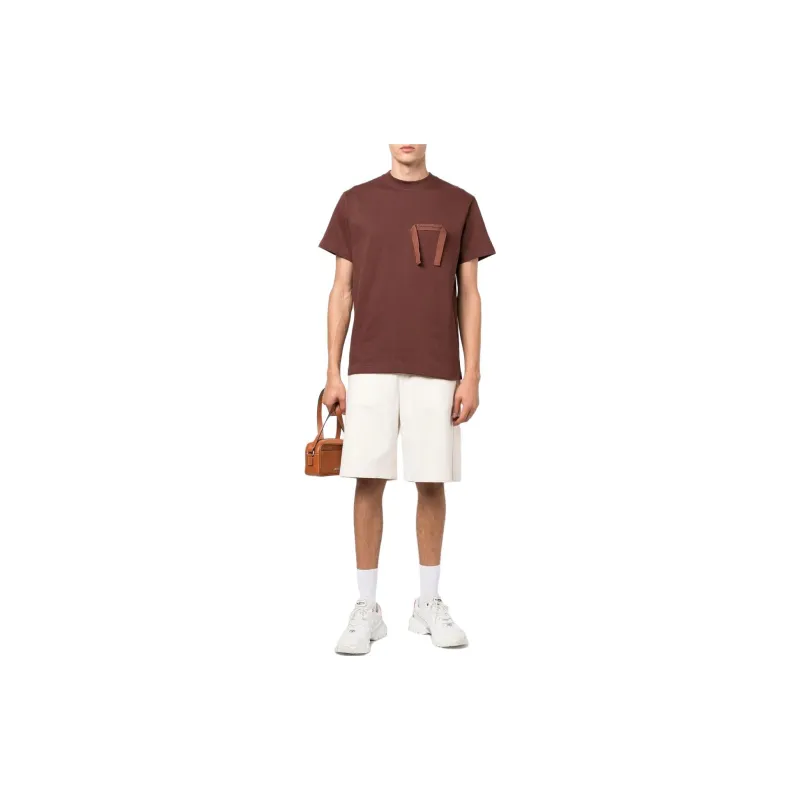 Jacquemus T-Shirts Men Brown-2