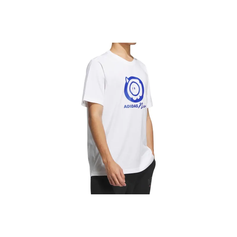 Adidas T Shirts Unisex White-5