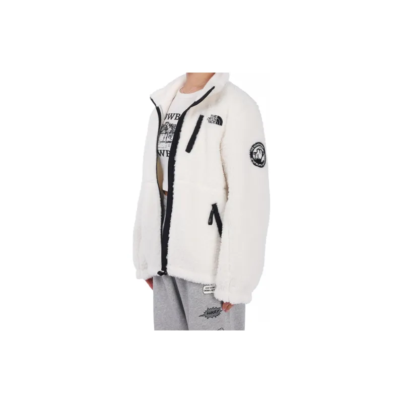 THE NORTH FACE Velvet Jackets Unisex Ecru-3