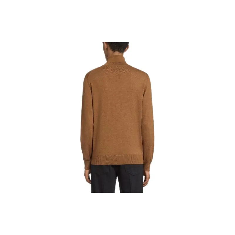 Zzegna Roll Neck Knit Jumper-2