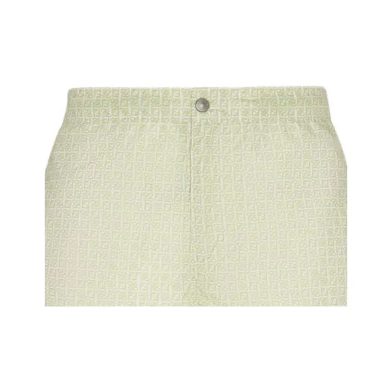 FENDI Casual Shorts Men Ecru-2
