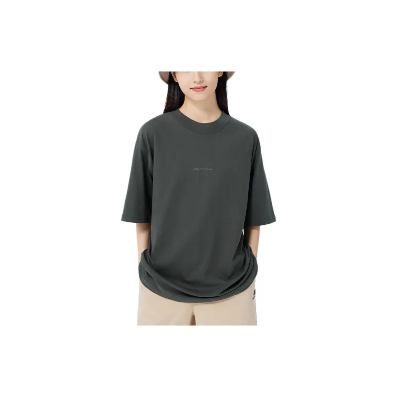 New Balance T Shirt Unisex Dark Gray-6