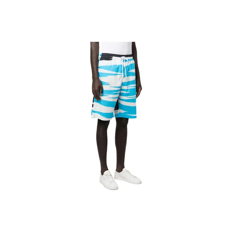 MISSONI Casual Shorts Men's Aqua Blue-4