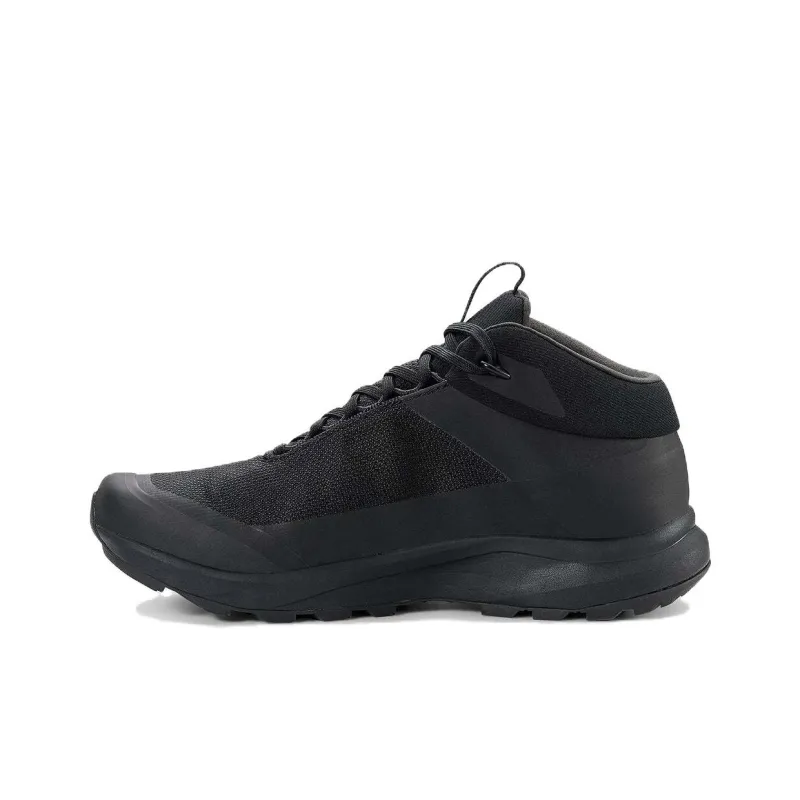 Arcteryx Aerios FL Anti-Slip Wear-Resistant Waterproof And Breathable Mid-Top Trekking Shoes Women's Black-2
