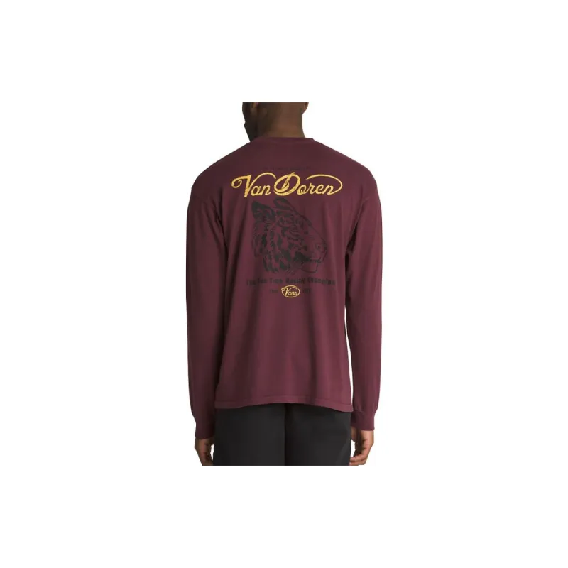 Vans Deep Stare T-Shirts Unisex Chocolate-4