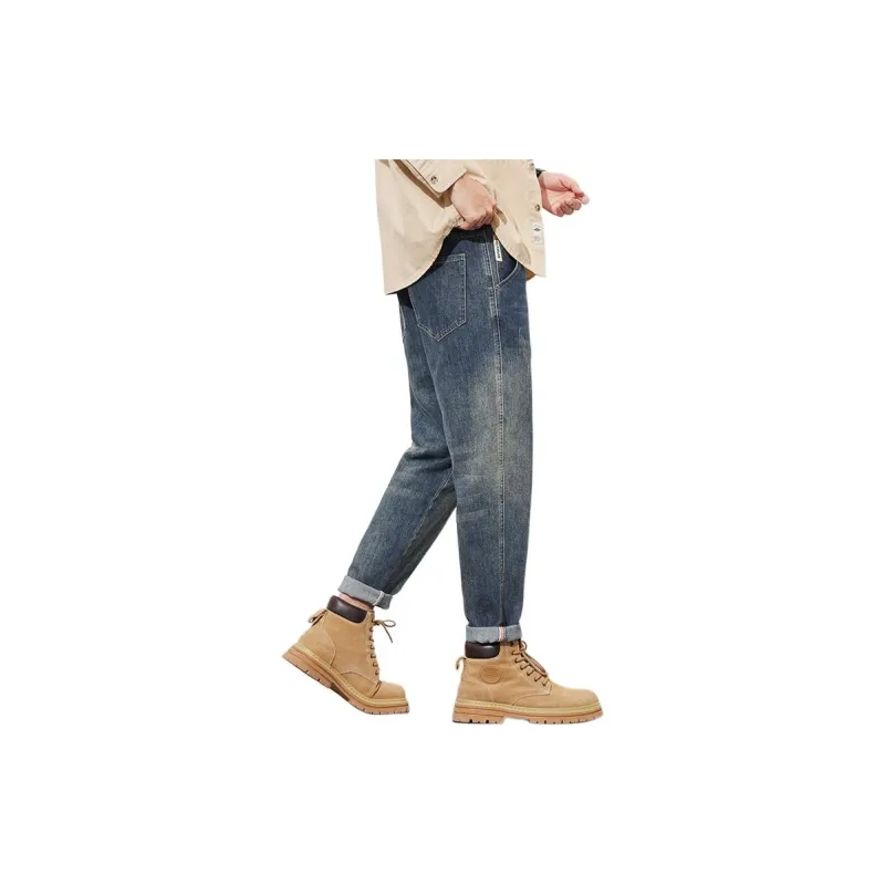 Tonlion Jeans Unisex Vintage Blue-2