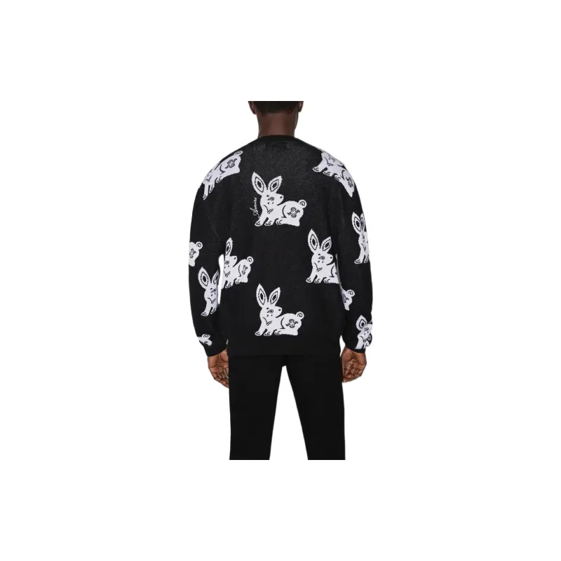 AMIRI Rabbit Repeat Cardigan-2