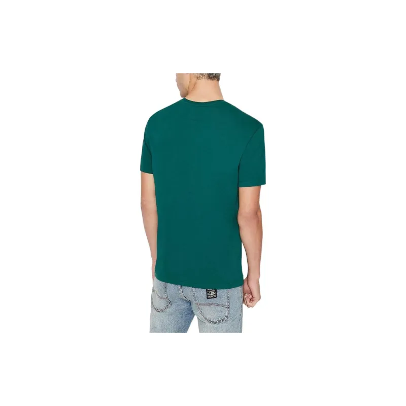 ARMANI EXCHANGE T Shirts Men Grass Green-3