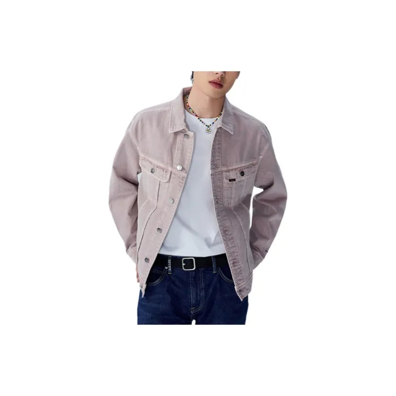 Lee Jackets Men Dirty Pink-3