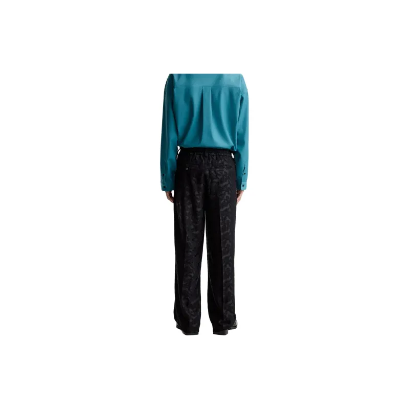 ZARA Casual Pants Men Black-2