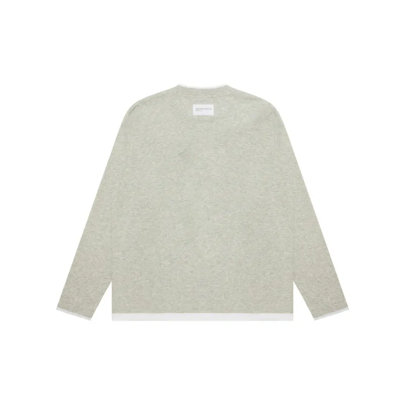 Aape Moonface Embroidered Long Sleeves Tee-1