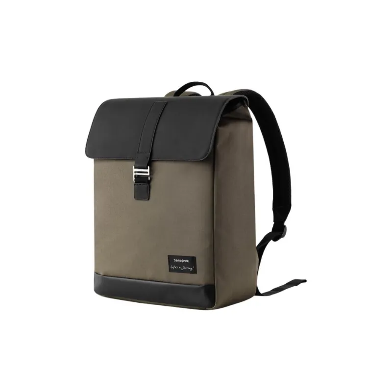 SAMSONITE Fabric Backpack Unisex Brown-1