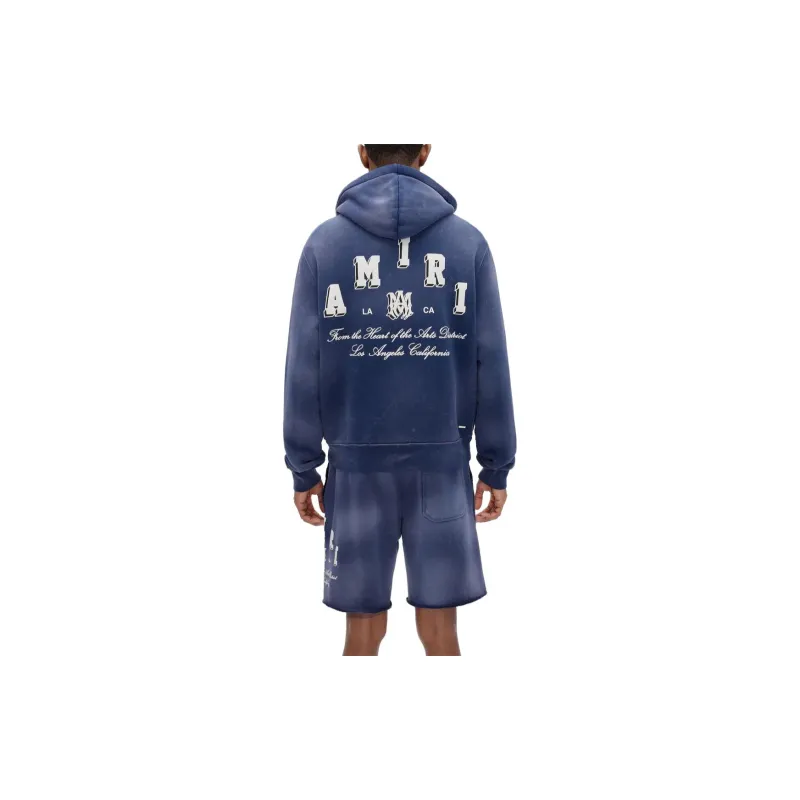 AMIRI Vintage Collegiate Zip Hoodie-3