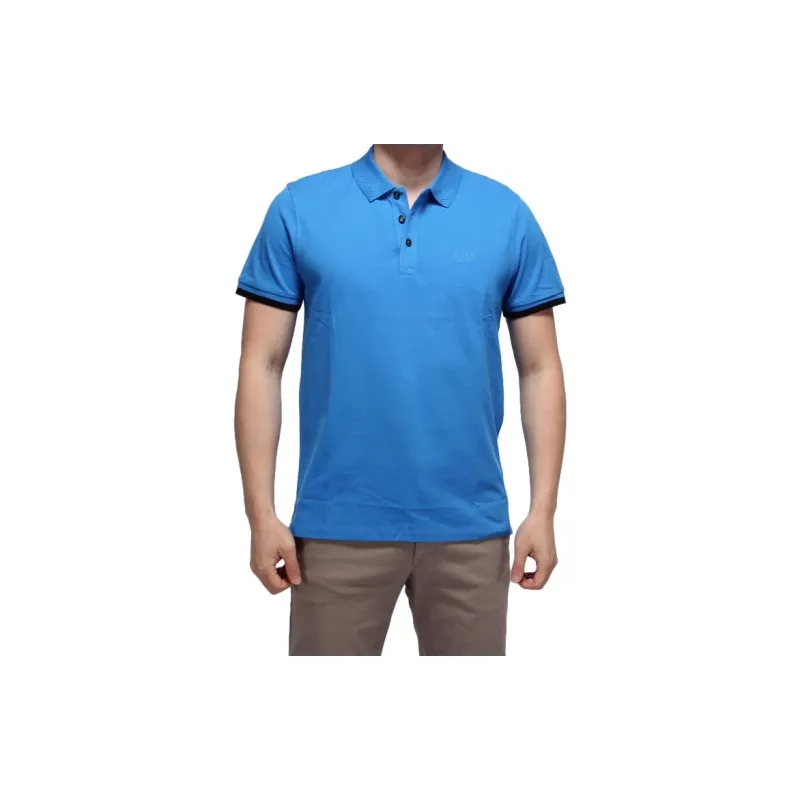 HUGO BOSS Polo Shirt Men's Bright Blue-1
