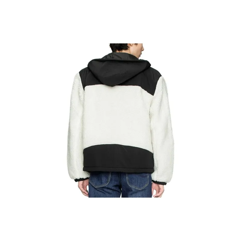 Lee Velvet feel Coat Men's White-3