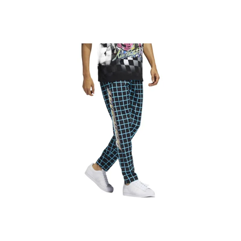 Adidas Originals Racing Pants Knitted Sweatpants Unisex Black-3