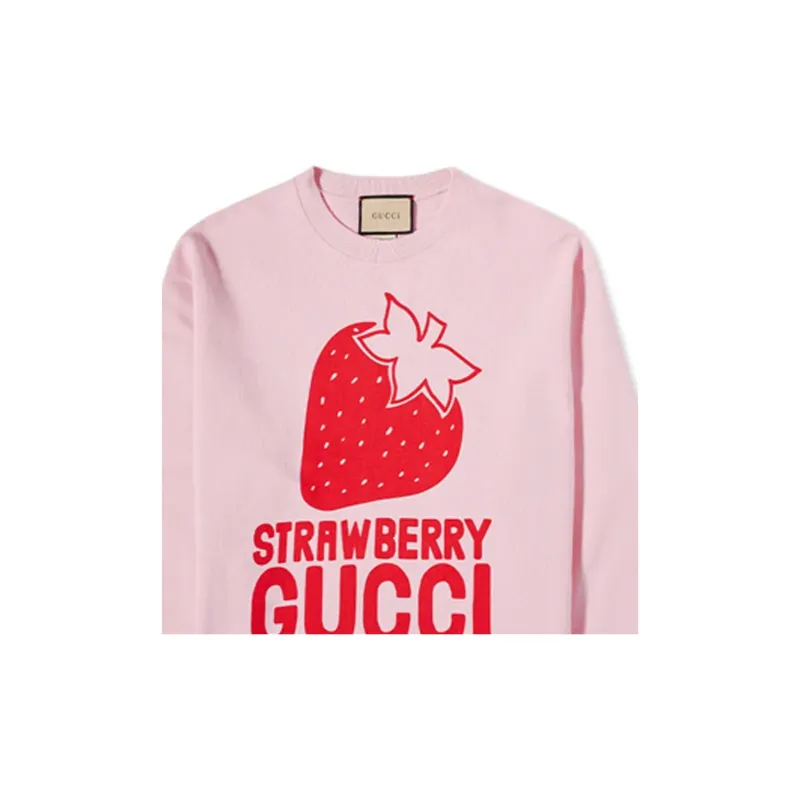 GUCCI Sweatshirts Men Pink-5