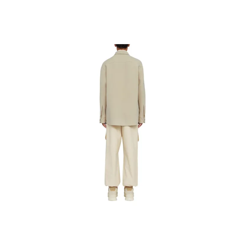 JIL SANDER Jackets Men Khaki-3
