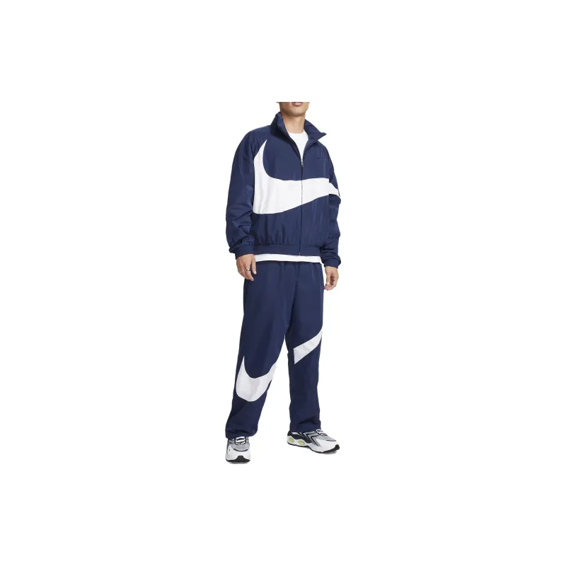 Nike Knitted Sweatpants Men's Dark Blue-1
