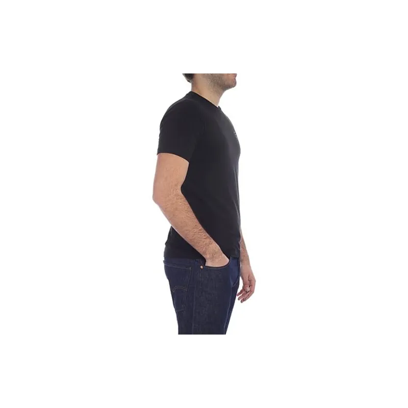 EMPORIO ARMANI T-Shirts Men Black-3