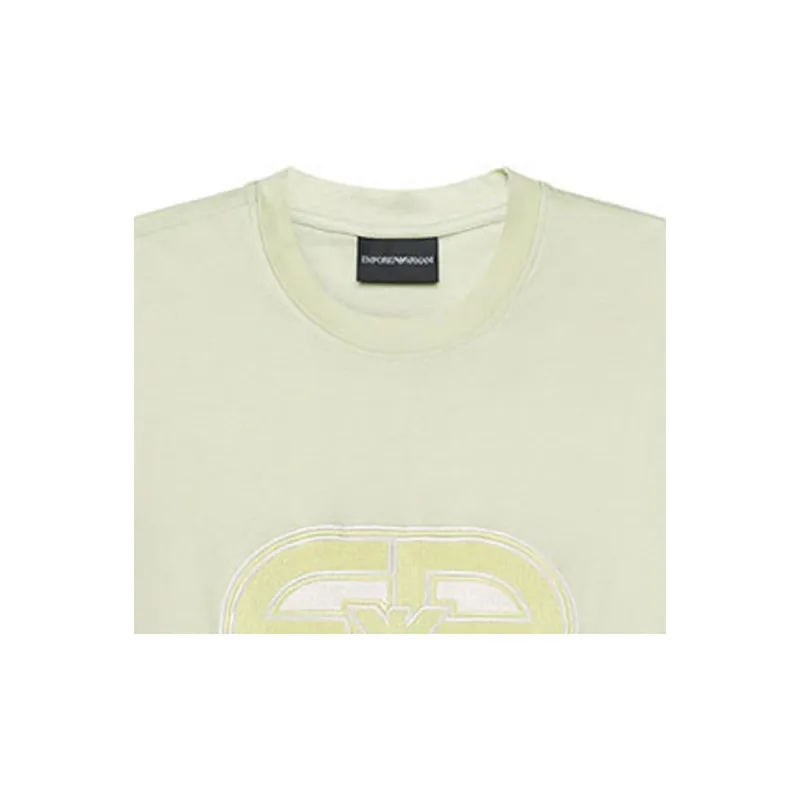 EMPORIO ARMANI T Shirt Men's Light Green-2