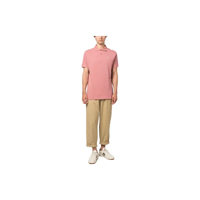 BARBOUR Mid rise Straight leg Trousers-1