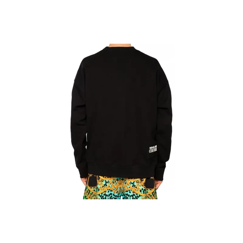 VERSACE JEANS COUTURE Sweatshirts Men Black-5