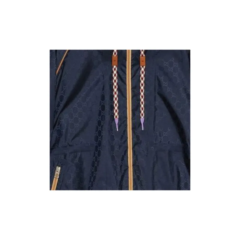 GUCCI Gg Supreme Jacquard Zipped Jacket-5