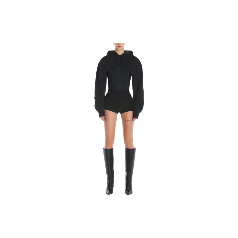 Mugler Sweatshirts Unisex Black-2