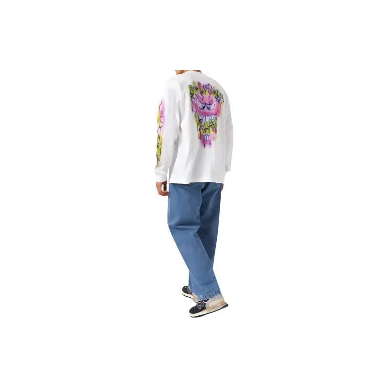 Carhartt WIP L/S Babybrush Grin T Shirt-3