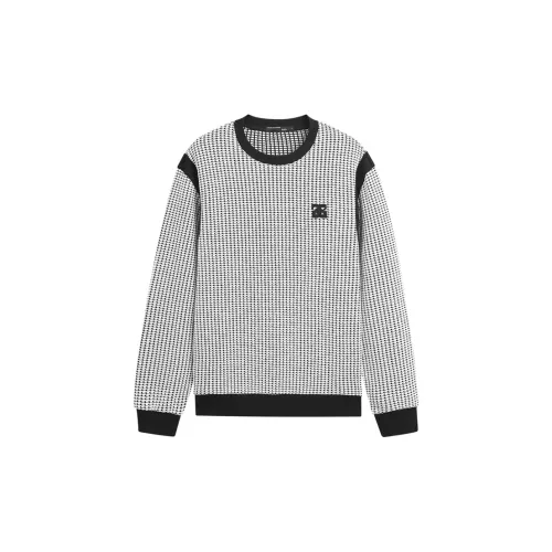 GXG Sweatshirts Men Black/White Plaid