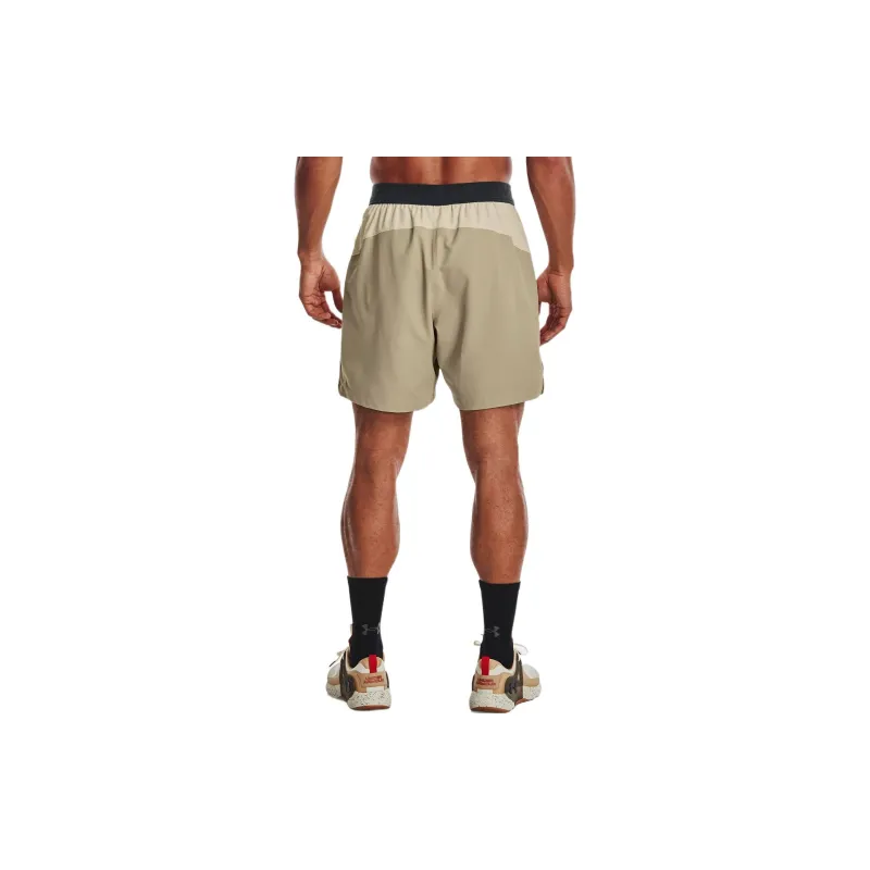 Under Armour Fitted Shorts Men's Limestone White-3