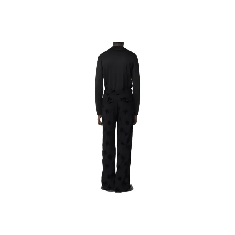 LOUIS VUITTON Lv 3D Embroidered Long Sleeved Tshirt-1