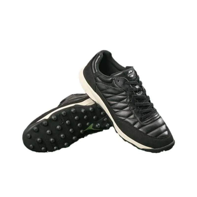 ATHLETA Abrasion Resistant Soccer Shoes Men's Black-3