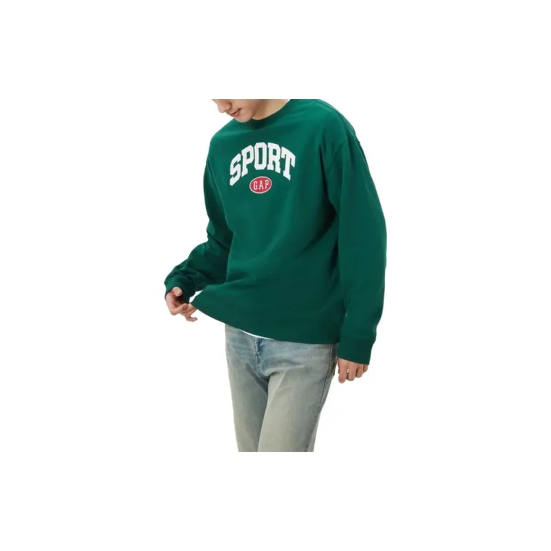 GAP Sweatshirts Men Green-3