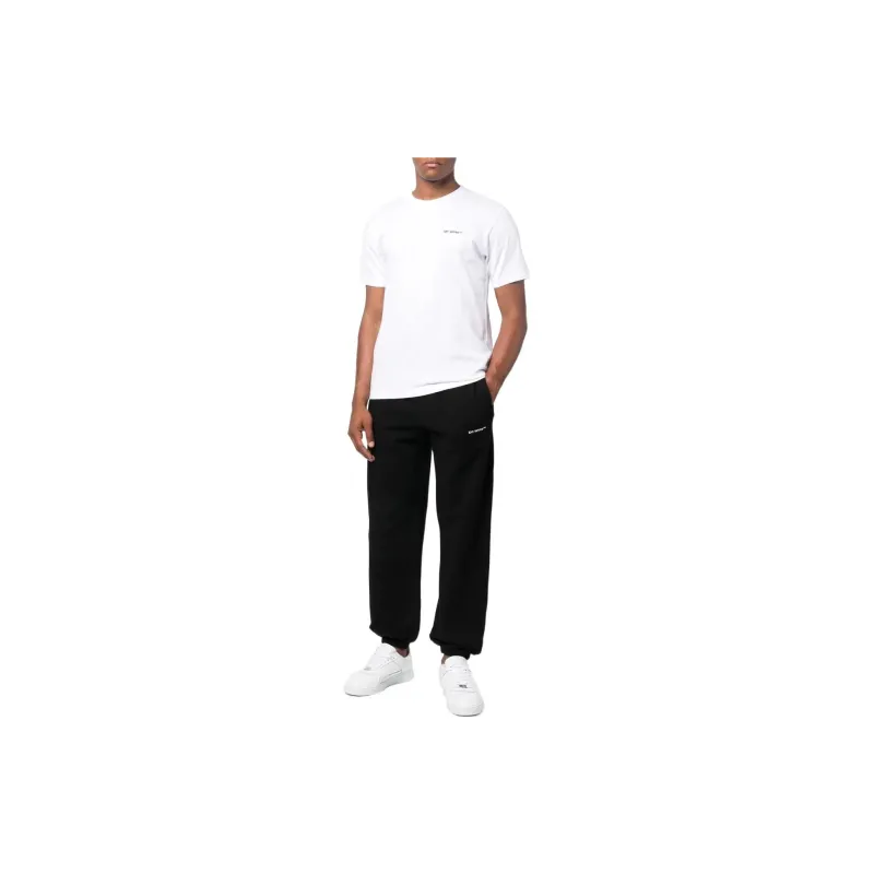 OFF WHITE Wave Outline Diag Slim S/S Tee-1