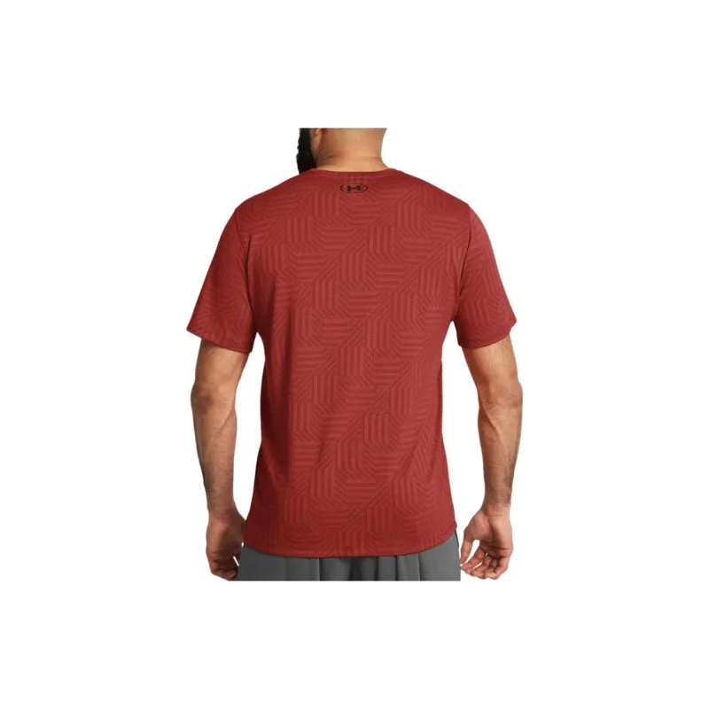 Under Armour Tech Vent Geotessa T-Shirt Men's Red-3