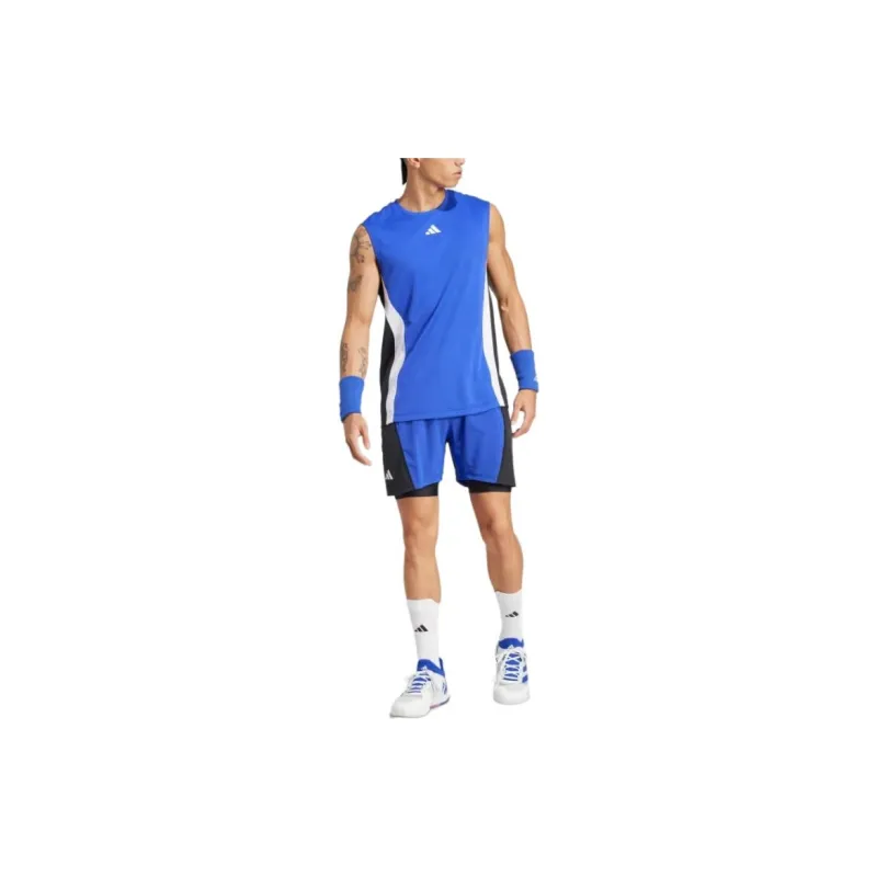 Adidas Free Shipping With AdiClub Tennis Pro HEAT.RDY Tank Top-3