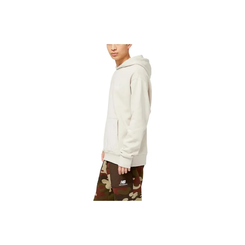 New Balance Atletikk Vattert Sweatshirts Men White-3