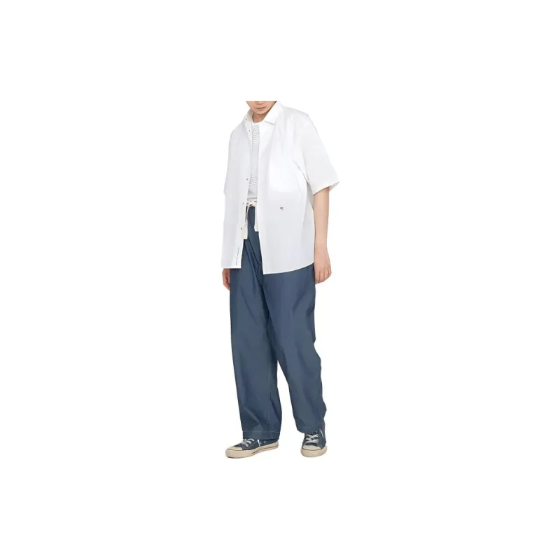 Nanamica Regular Collar Wind Short Sleeve Shirt-1
