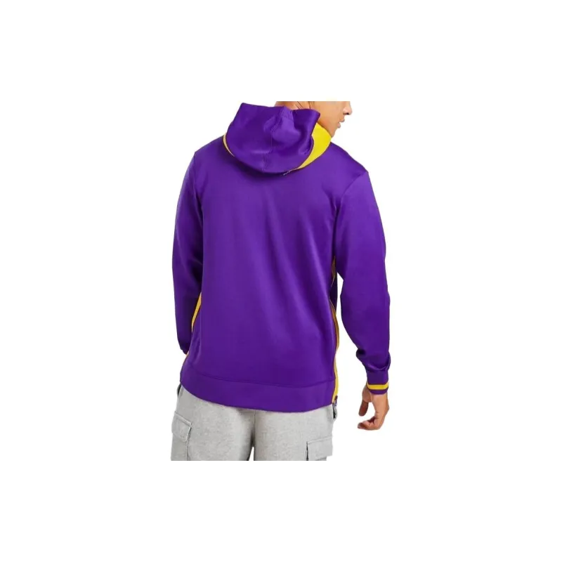 Nike Nba Los Angeles Lakers Home Showtime Dri Fit Full Zip Hoodie-4