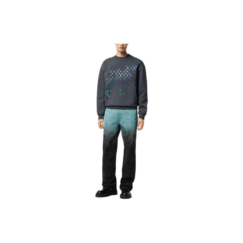 LOUIS VUITTON Embroidered Cotton Sweatshirt-1