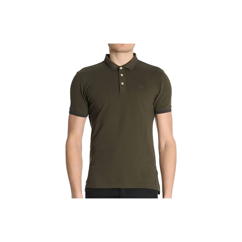 EMPORIO ARMANI Polo Shirt Men's Army Green-1
