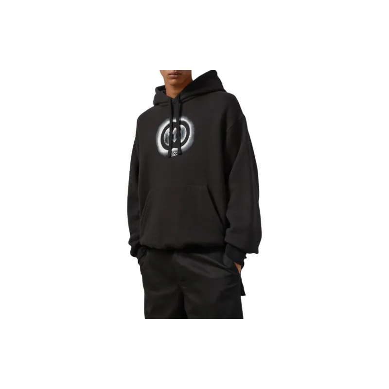 GUCCI Logo Printed Drawstring Hoodie-2