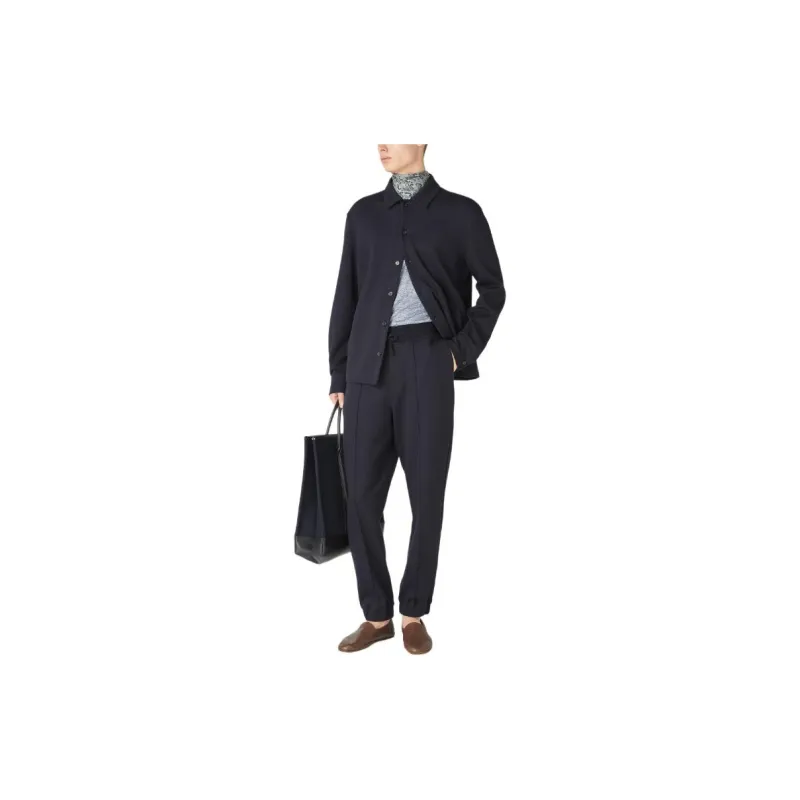 Loro Piana Whitney Overshirt Jackets & Coats Men's Marine Blue-3