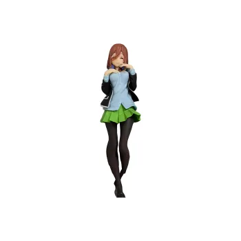TAITO Miku Nakano The Quintessential Quintuplets Uniform Ver. Smiling Eyes Bonus Gifts