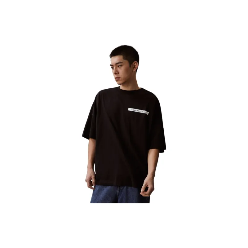 CALVIN KLEIN T Shirt Unisex Black-2