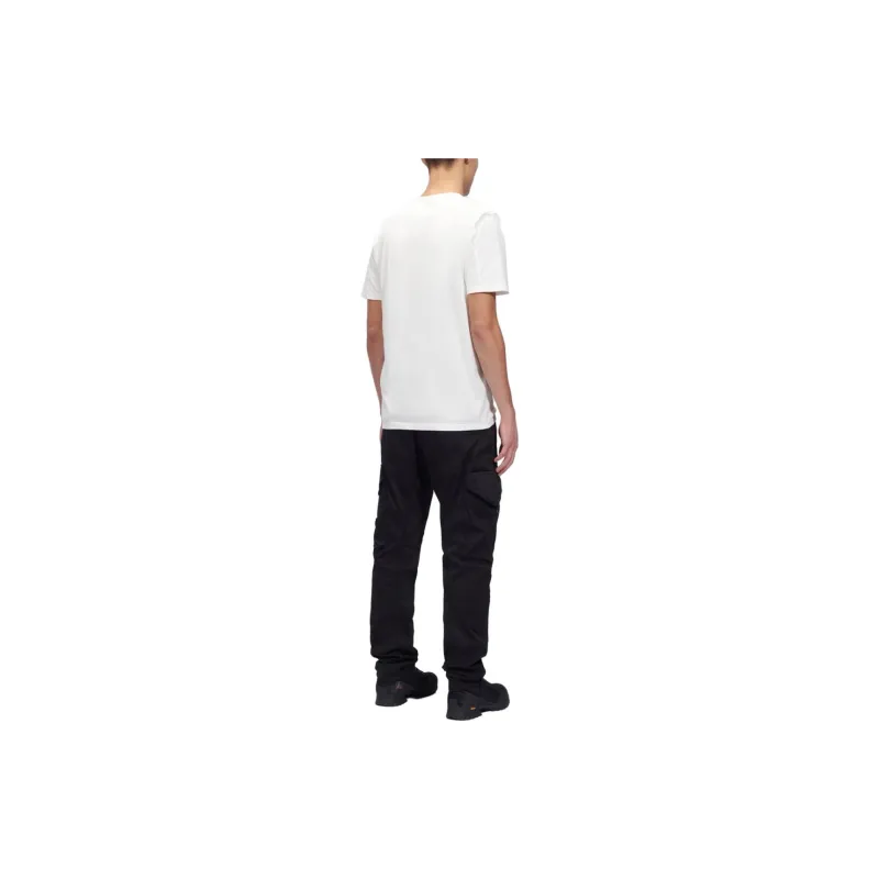 C.P.Company Garment Dyed Pocket Crewneck T Shirt-2