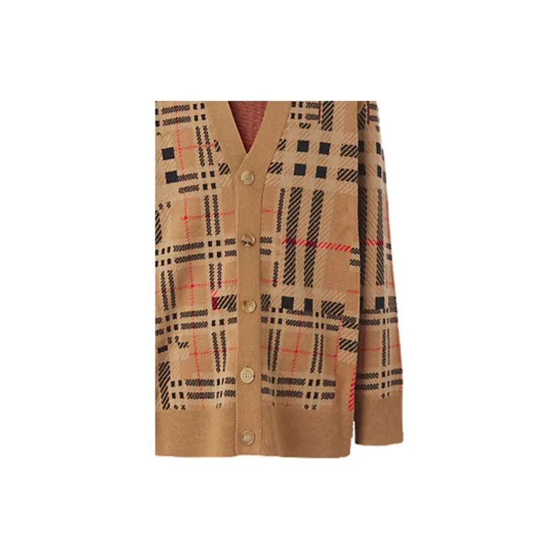 Burberry Cashmere Sweaters Men Archive Beige-5