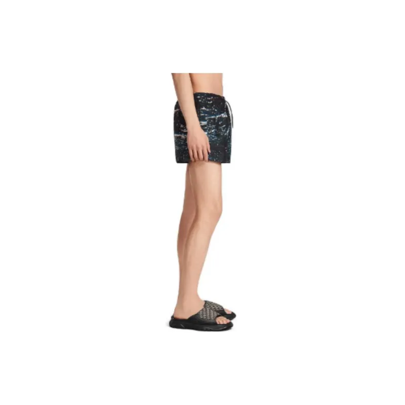 DIOR Swimming Shorts Men Blue-5